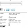 Wall lamp Redo Task, metal, sand black, LED CCT, 18W, 1798 lumens, 3000K/4000K, L.90 cm, IP44