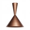 Ceiling lamp Redo Konos, metal, antique copper, 1XE27, D.60 cm