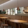Suspension Redo Konos, metal, antique copper, dimmable, LED, 10W, 562 lumens, warm white 3000K, D.24 cm