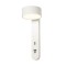 Wall lamp Redo Sades, metal, matt white, LED, 6W, 400 lumens, warm white 3000K, H.26 cm