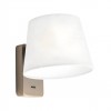 Wall lamp Redo Nemia, metal, antique bronze, 1XE27, H.20 cm