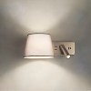 Wall lamp Redo Nemia, metal, matt gold, E27+LED, 15W, 160 lumens, warm white 3000K, H.32 cm