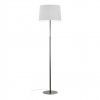 Floor lamp Redo Nemia, metal, matt black, 1XE27, H.170 cm