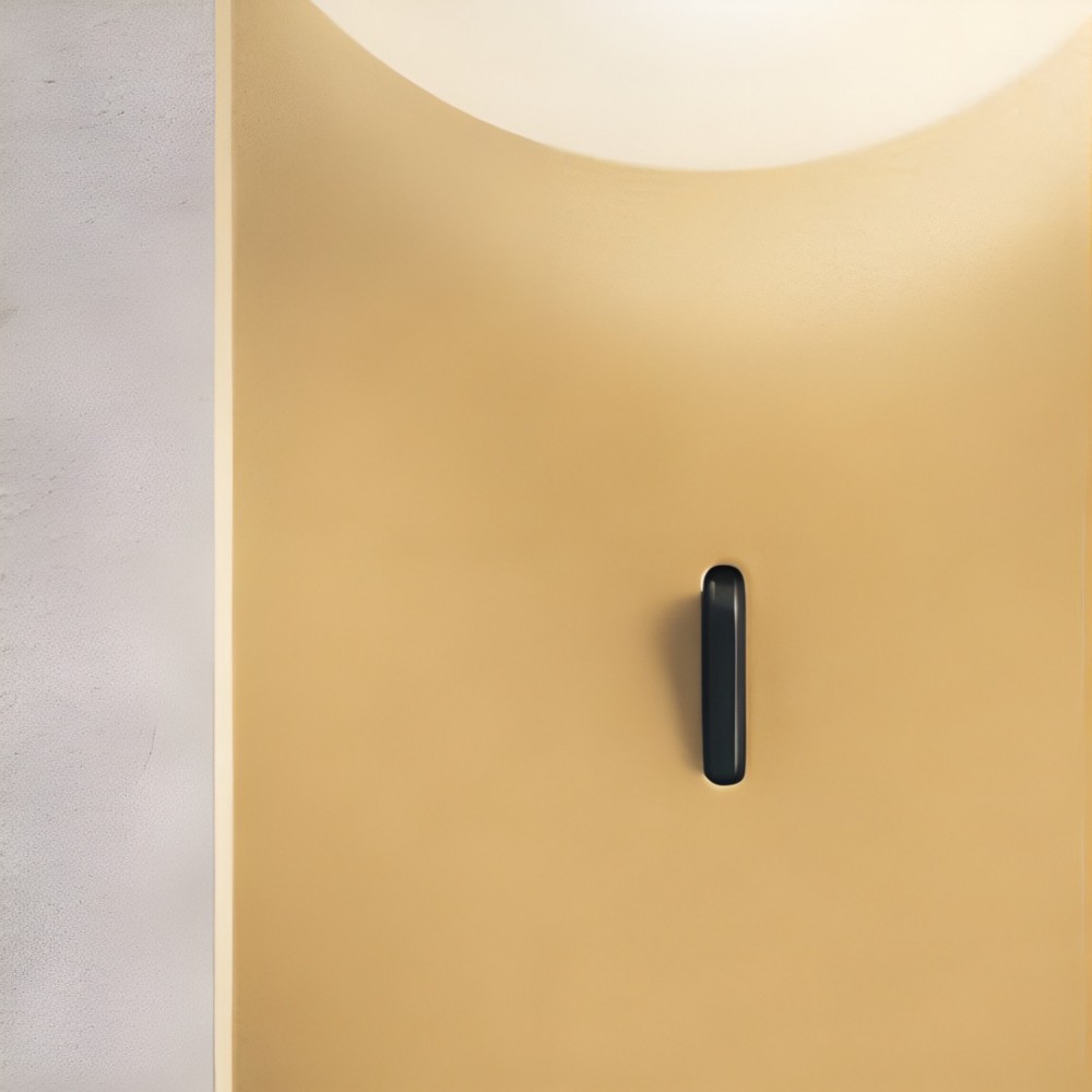 Wall lamp Redo Norma, metal, glass, matt gold, LED, 5W, 330 lumens, warm white 3000K, H.15 cm