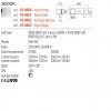 Wall lamp Redo Norma, metal, matt gold, LED, 5W+3W, 450 lumens, warm white 3000K, L.28 cm