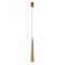 Suspension Redo Botera, metal, antique brass, dimmable, LED, 10W, 750 lumens, warm white 3000K, D.5 cm