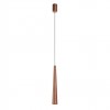 Suspension Redo Botera, metal, antique copper, dimmable, LED, 10W, 750 lumens, warm white 3000K, D.5 cm