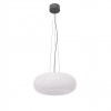 Suspension Redo Ethos, metal, glass, sand black, LED CCT, 29W, 1768 lumens, warm white 2700K/3000K, D.41 cm