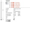 Wall lamp Redo Crisp, metal, brushed brown, dimmable, LED, 6,6W, 338 lumens, warm white 3000K, H.35 cm