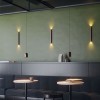 Wall lamp Redo Crisp, metal, brushed brown, dimmable, LED, 6,6W, 338 lumens, warm white 3000K, H.35 cm