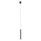 Suspension Redo Crisp, metal, sand black, dimmable, LED, 9,5W, 346 lumens, warm white 3000K, D.7 cm