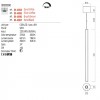 Suspension Redo Crisp, metal, silver coffee, dimmable, LED, 9,5W, 346 lumens, warm white 3000K, D.7 cm