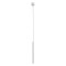 Suspension Redo Crisp, metal, sand white, dimmable, LED, 9,5W, 346 lumens, warm white 3000K, D.7 cm