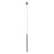Suspension Redo Crisp, metal, silver coffee, dimmable, LED, 9,5W, 346 lumens, warm white 3000K, D.7 cm
