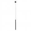 Suspension Redo Crisp, metal, sand black, dimmable, LED, 9,5W, 346 lumens, warm white 3000K, D.7 cm