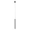 Suspension Redo Crisp, metal, sand black, dimmable, LED, 9,5W, 346 lumens, warm white 3000K, D.7 cm