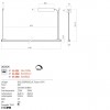 Suspension Redo Crisp, metal, sand black, dimmable, LED, 48W, 3196 lumens, warm white 3000K, L.172 cm