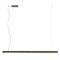 Suspension Redo Cityline, metal, sand black/silver coffee, LED CCT, 35W, 2155 lumens, 3000K/4000K, L.150 cm