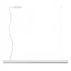 Suspension Redo Cityline, metal, sand white/sand black, LED CCT, 49W, 2961 lumens, 3000K/4000K, L.180 cm