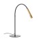 Table lamp Redo Drill, metal, sand black/aged gold, LED, 8W, 510 lumens, warm white 3000K, H.31 cm