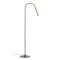 Floor lamp Redo Drill, metal, sand black/aged gold, LED, 8W, 510 lumens, warm white 3000K, H.113 cm