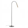Floor lamp Redo Drill, metal, sand black/antique bronze, LED, 8W, 510 lumens, warm white 3000K, H.113 cm