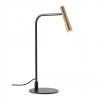 Table lamp Redo Drill, metal, sand black/antique bronze, LED, 8W, 510 lumens, warm white 3000K, H.49 cm