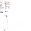 Floor lamp Redo Drill, metal, sand black, LED, 8W, 510 lumens, warm white 3000K, H.143 cm