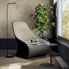 Floor lamp Redo Drill, metal, sand black/aged gold, LED, 8W, 510 lumens, warm white 3000K, H.143 cm