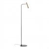 Floor lamp Redo Drill, metal, sand black/antique bronze, LED, 8W, 510 lumens, warm white 3000K, H.143 cm