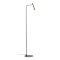Floor lamp Redo Drill, metal, sand black/antique bronze, LED, 8W, 510 lumens, warm white 3000K, H.143 cm