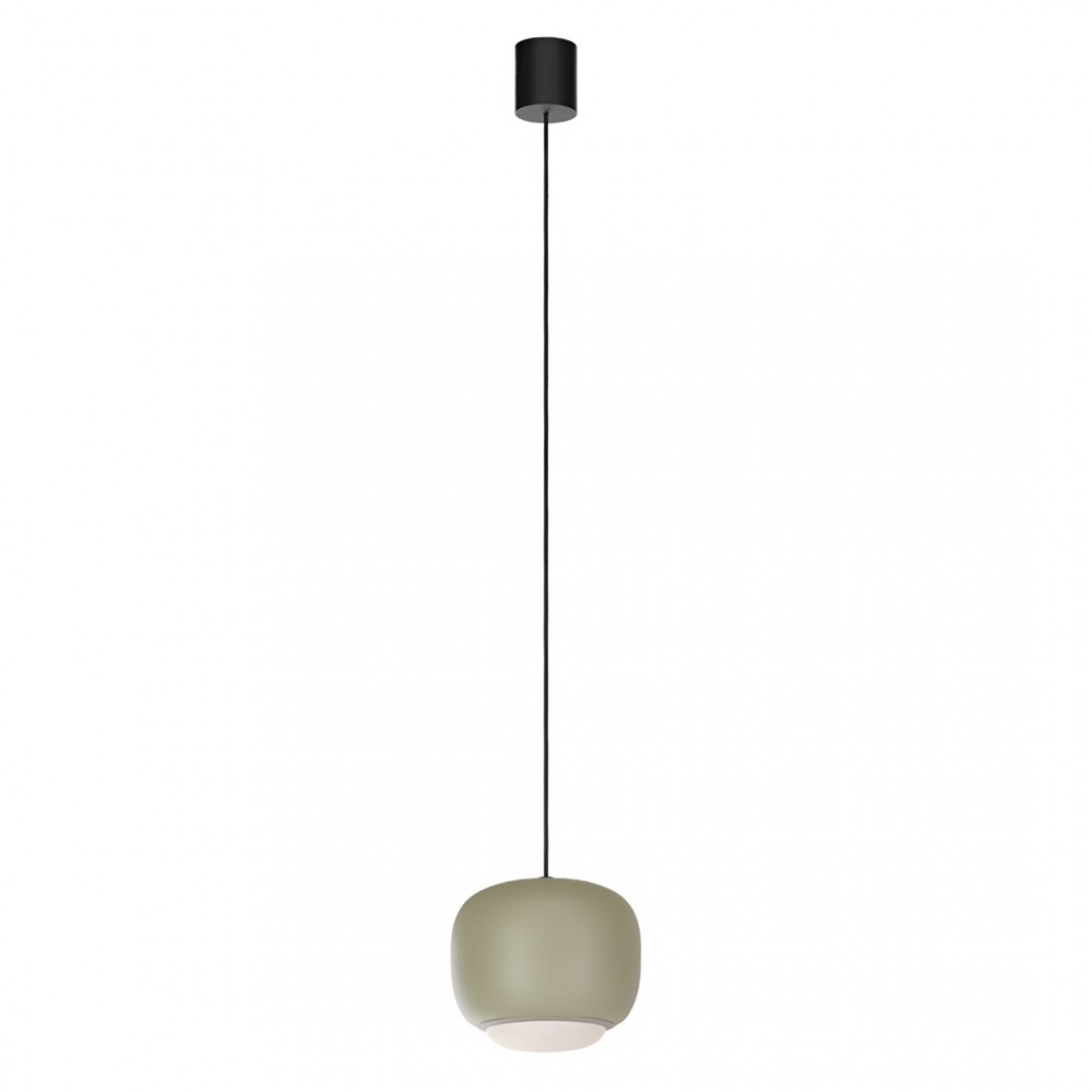 Suspension Redo Dubbo, metal, light khaki, LED CCT, 12W, 1358 lumens, 2700K/3000K/4000K, D.22 cm