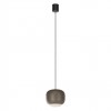 Suspension Redo Dubbo, metal, dark chocolate, LED CCT, 12W, 1358 lumens, 2700K/3000K/4000K, D.22 cm