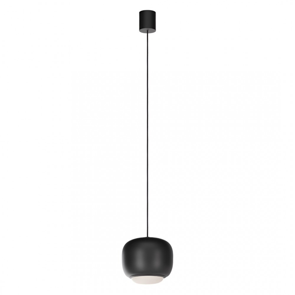 Suspension Redo Dubbo, metal, sand black, LED CCT, 12W, 1358 lumens, 2700K/3000K/4000K, D.22 cm