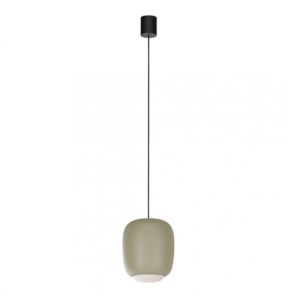 Suspension Redo Dubbo, metal, light khaki, LED CCT, 12W, 1358 lumens, 2700K/3000K/4000K, D.23 cm