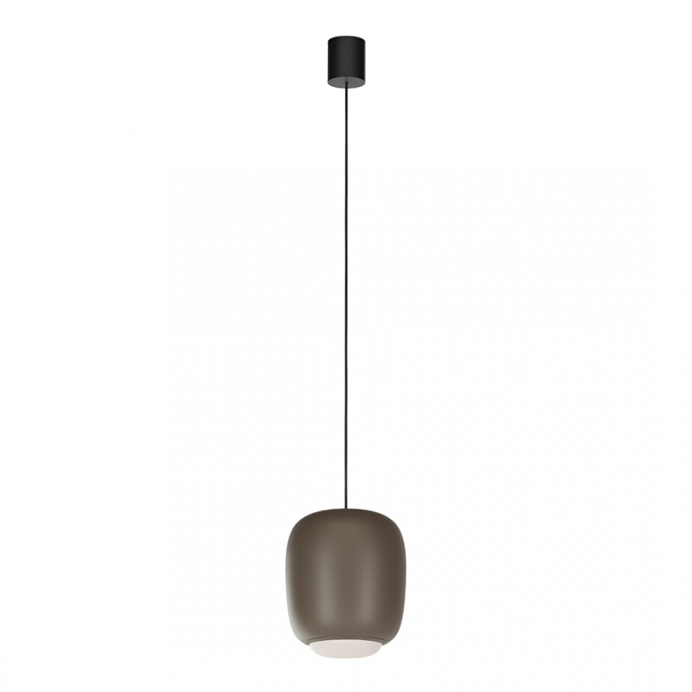 Suspension Redo Dubbo, metal, dark chocolate, LED CCT, 12W, 1358 lumens, 2700K/3000K/4000K, D.23 cm