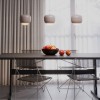 Suspension Redo Dubbo, metal, nude pink, LED CCT, 21W, 2372 lumens, 2700K/3000K/4000K, D.30 cm
