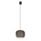 Suspension Redo Dubbo, metal, dark chocolate, LED CCT, 21W, 2372 lumens, 2700K/3000K/4000K, D.30 cm