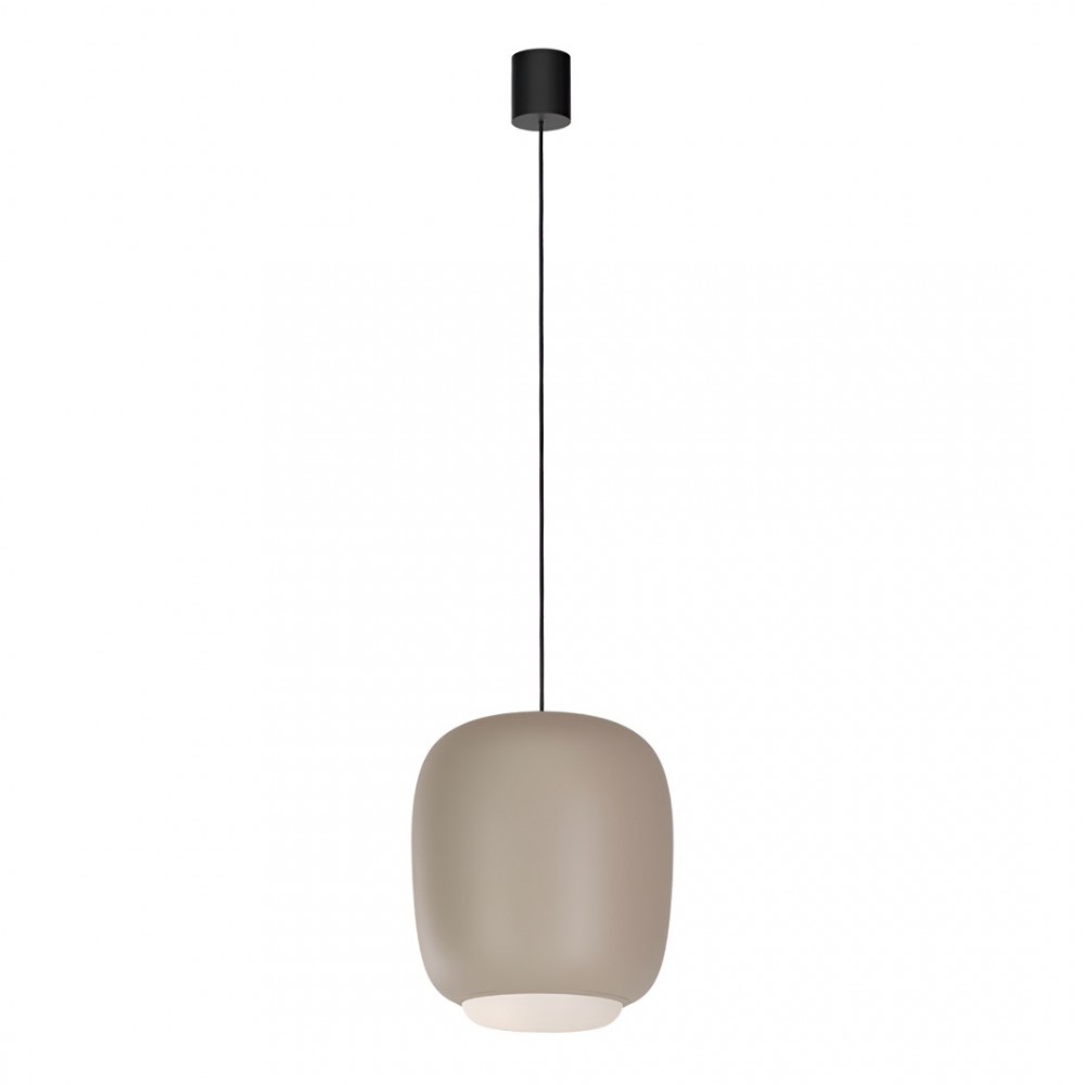 Suspension Redo Dubbo, metal, nude pink, LED CCT, 21W, 2372 lumens, 2700K/3000K/4000K, D.32 cm