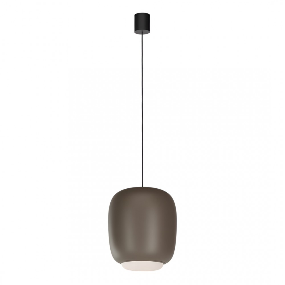 Suspension Redo Dubbo, metal, dark chocolate, LED CCT, 21W, 2372 lumens, 2700K/3000K/4000K, D.32 cm