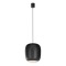 Suspension Redo Dubbo, metal, matt black, LED CCT, 21W, 2372 lumens, 2700K/3000K/4000K, D.32 cm