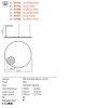 Pendant lamp Redo Orbit, metal, sand black, LED, 68W, 5465 lumens, warm white 3000K, D.100 cm