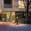 Bollard Redo Palace, metal, dark brown, LED, 20W, 1667 lumens, neutral white 4000K, H.80 cm, IP54