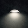 Wall lamp Redo Palma, metal, sand white, LED, 18W, 1000 lumens, warm white 3000K, L.35 cm, IP54