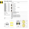 Wall lamp Redo Vary, metal, dark grey, LED, 4X5W, 1250 lumens, warm white 3000K, L.20 cm, IP54