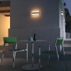 Wall lamp Redo Kodiak, polycarbonate, white, LED, 12W, 750 lumens, warm white 3000K, L.30 cm, IP65