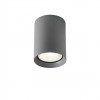 Ceiling lamp Redo Xilo, metal, dark grey, LED, 9W, 687 lumens, warm white 3000K, D.8 cm, IP54