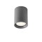 Ceiling lamp Redo Xilo, metal, dark grey, LED, 9W, 687 lumens, warm white 3000K, D.8 cm, IP54