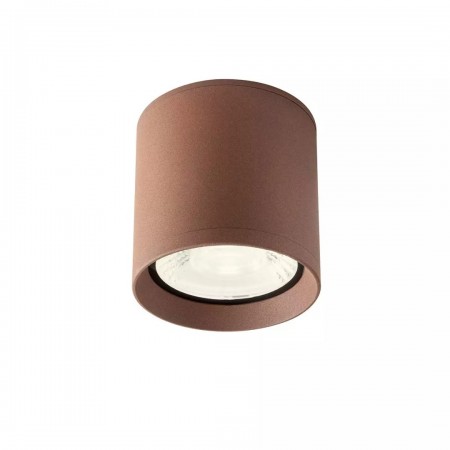 Ceiling lamp Redo Xilo, metal, dark brown, LED, 15W, 1360 lumens, neutral white 4000K, D.11 cm, IP54