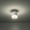 Ceiling lamp Redo Xilo, metal, sand white, LED, 6W, 518 lumens, warm white 3000K, D.9 cm, IP54
